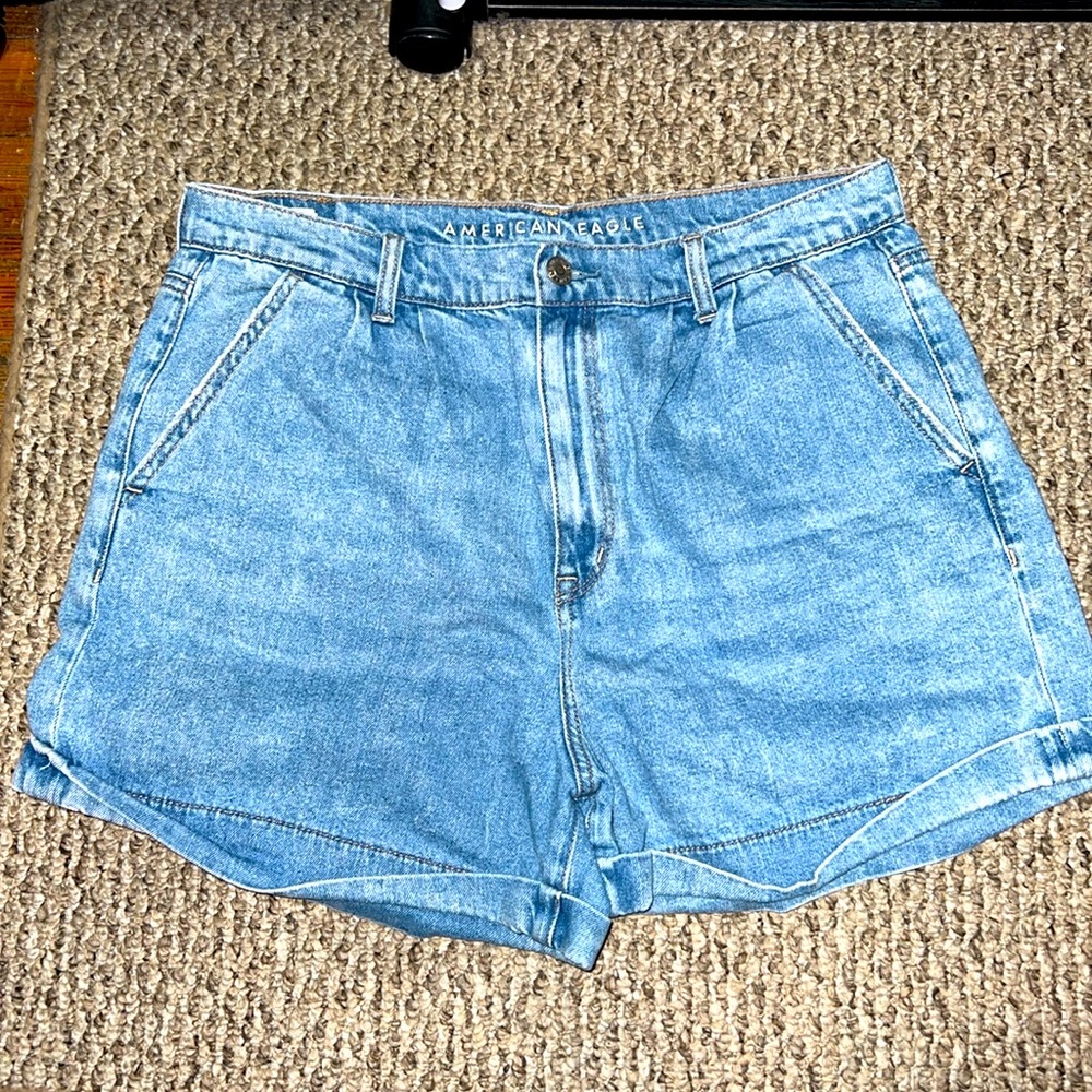 American Eagle Outfitters Light Blue Jean Shorts